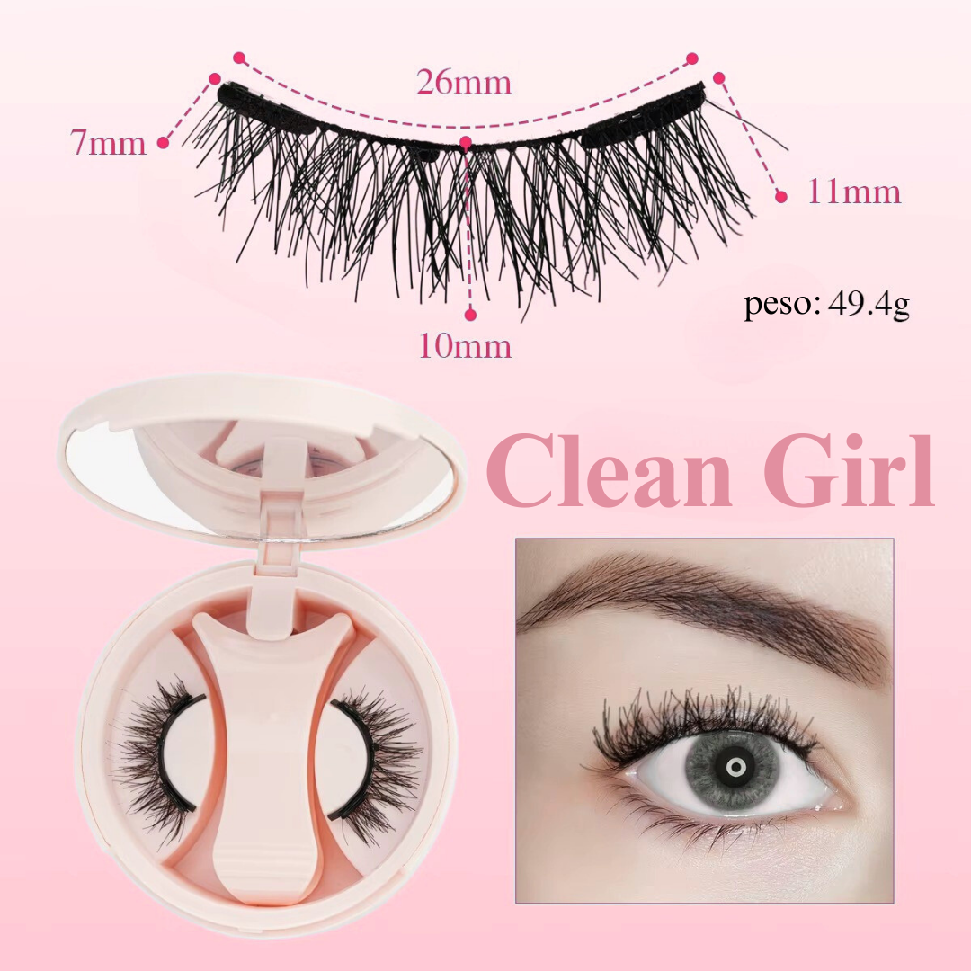 SnapLash Vanity™: CLEAN GIRL