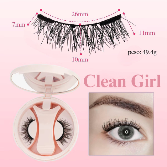 SnapLash Vanity™: CLEAN GIRL